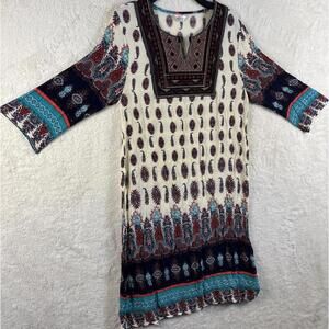 Measeor Size S Embroidered Dress